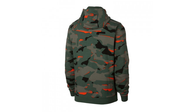 Pusa meestele Nike NSW Club Camo Hoodie FZ FT M AQ0596 323 Sweatshirts Photopoint.lv