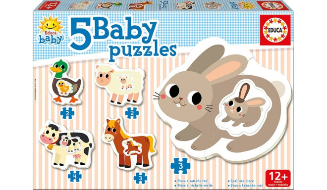 Baby Puzzle 14 items The Farm