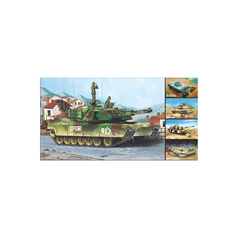 Trumpeter model tank M1A1/A2 Abrams 5in1 - Model kits - Photopoint