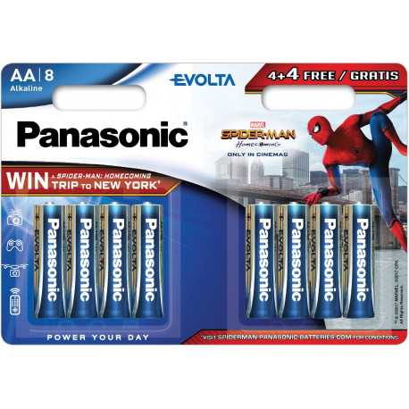 Panasonic Evolta baterija LR6EGE/8B (4+4) S-M