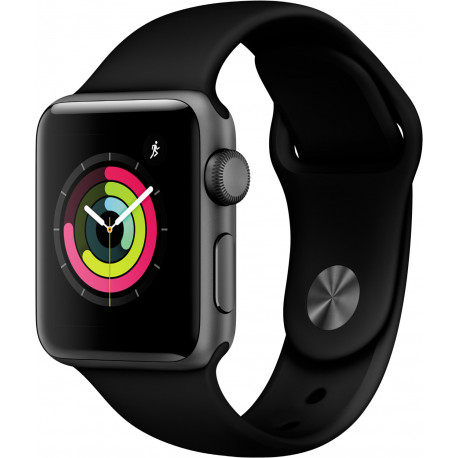 Apple Watch 3 38mm Sport Band, black