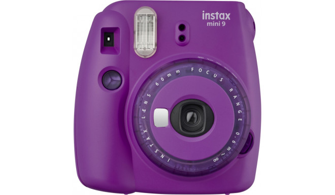Fujifilm Instax Mini 9, spilgti violets + Instax Mini fotomateriāls