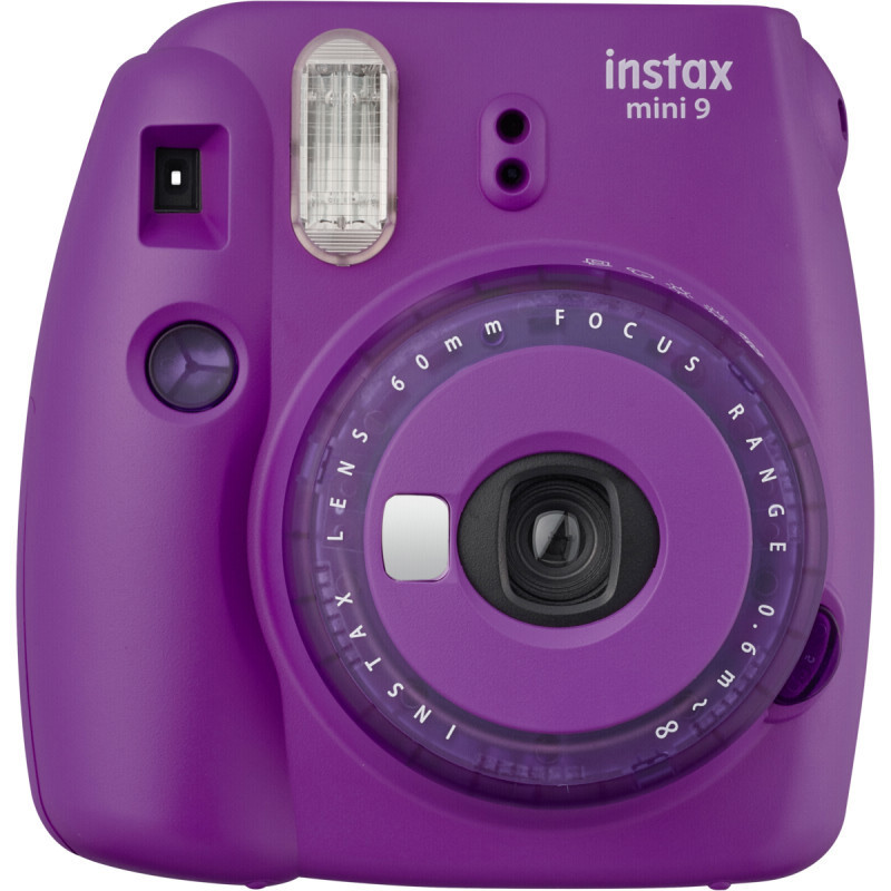 Fujifilm Instax Mini 9, clear purple + Instax Mini paber