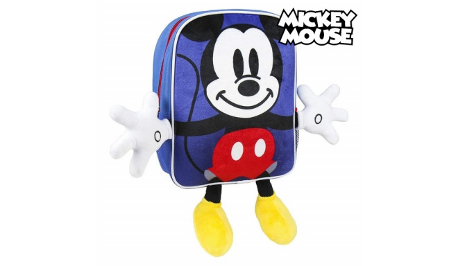 3D-Laste seljakott Mickey Mouse 78353 Sinine (25 x 31 x 10 cm)