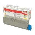 OKI tooner C612 6000lk, kollane (46507505)