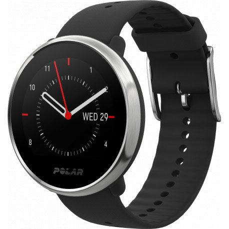 Polar Ignite S, must/hõbedane