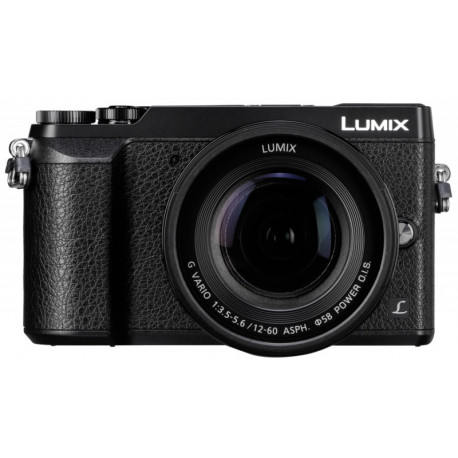 Panasonic Lumix DMC-GX80 + 12-60mm Kit, melns