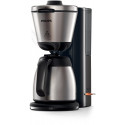 Philips filter coffee machine Intense HD7697/90, black/silver