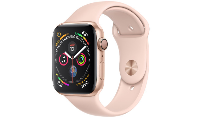 Apple Watch 4 GPS 40mm Sport Band, rozā smilšu krāsā