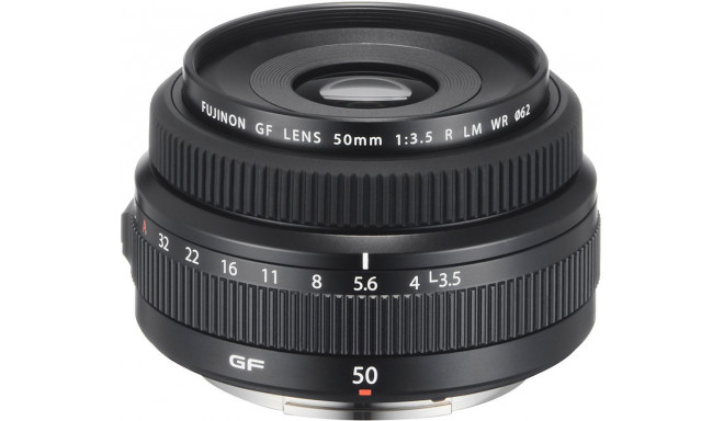 Fujinon GF 50mm f/3.5 R LM WR lens