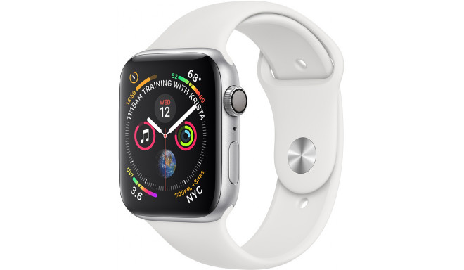 Apple Watch 4 GPS 40mm Sport Band, valge
