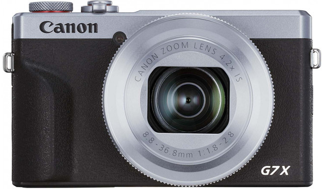 Canon Powershot G7 X Mark III, sudrabots