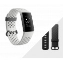 Fitbit activity tracker Charge 3 Special Edition, graphite/frost white