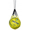 Ball net BND-L, for 1 ball, black/yellow, TM Molten