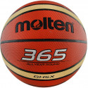 Basketball GMH7X, synth. Leather, 12 panels, training, orange/ivory, TM Molten