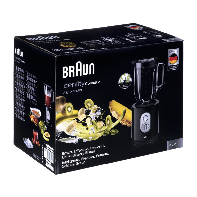 Braun blender JB 5160 BK 1000W, black Mixers & blenders -