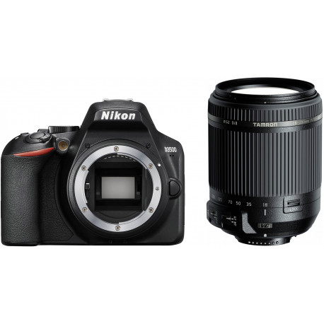 Nikon D3500 + Tamron 18-200mm VC, черный