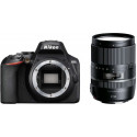 Nikon D3500 + Tamron 16-300mm, black
