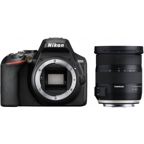 Nikon D3500 + Tamron 17-35mm OSD, черный
