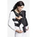 BabyBjörn baby carrier Miracle, black/silver