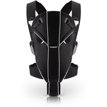 BabyBjörn baby carrier Miracle, black/silver