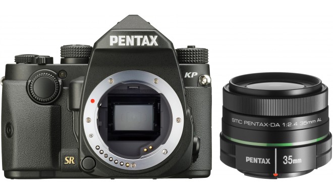 Pentax KP + 35mm f/2.4, black
