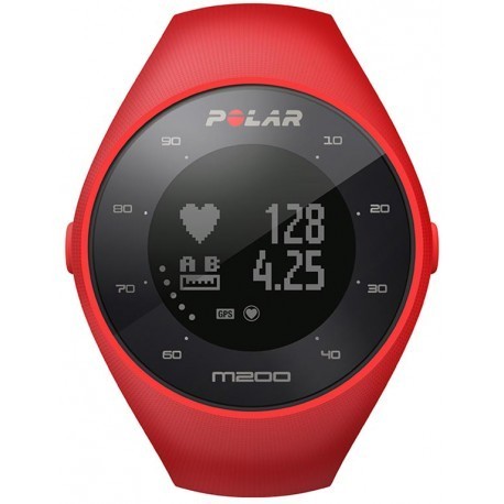 Polar M200 M/L, red