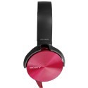 Sony headset MDR-XB450APR, red