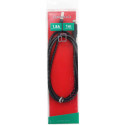 Omega cable Lightning - USB Metal 1m, black (44212)