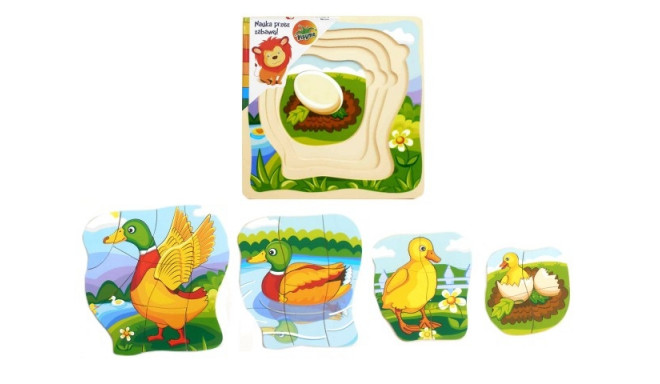 Duck wooden puzzle