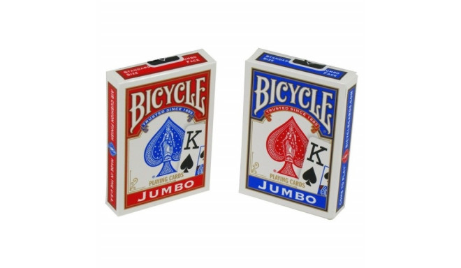 Bicycle playing cards Rider Back International Jumbo