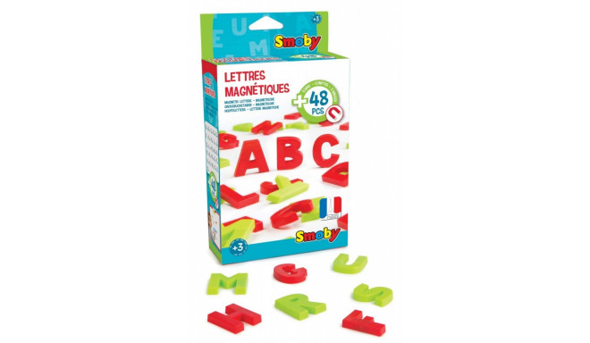 48 magnetic letters
