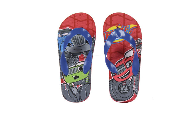 Blaze and The Monster Machines flip flops : Sizes: - 33