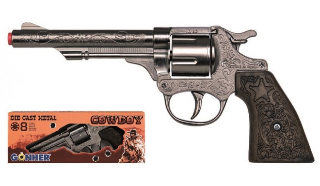 Cowboy revolver metal 8 rounds GONHER 80/0