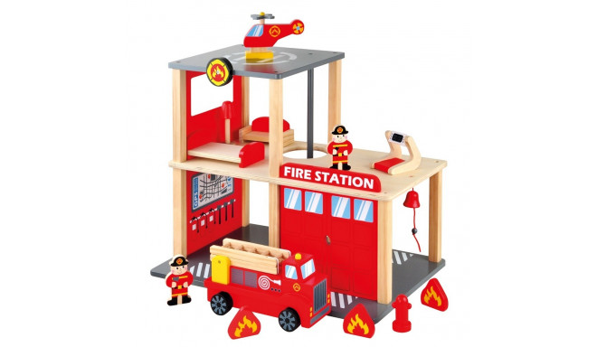 Wooden Fire station