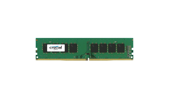 Crucial DRAM 8GB DDR4 2400 MT/s (PC4-19200) CL17 SR x8 Unbuffered DIMM 288pin Single Ranked, EAN: 64