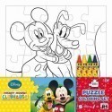 Puzzle Coloring Mickey
