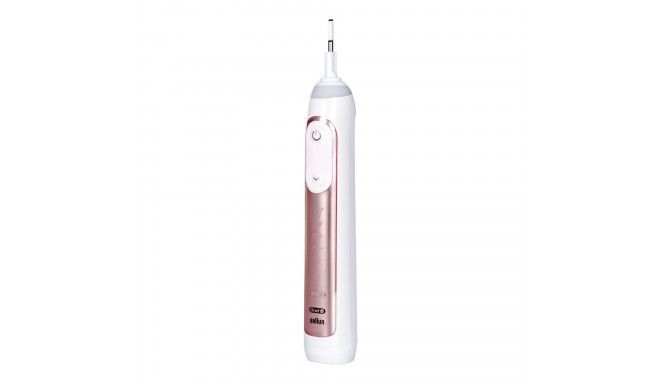 Oral-B Genius 4210201247401 electric toothbrush Adult Rotating-oscillating toothbrush Rose gold, Whi