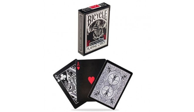 Bicycle playing cards Black Tiger Red