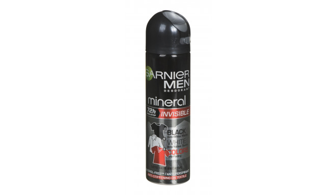 Antiperspirant Garnier Men Mineral Invisible (150 ml ; Refreshing )