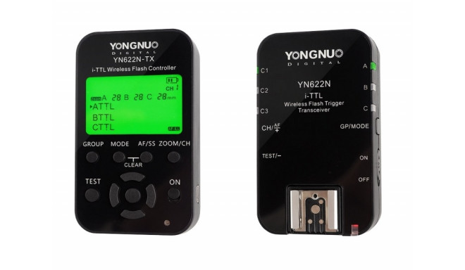 Controller + Flash Trigger Yongnuo YN622C-KIT for Canon