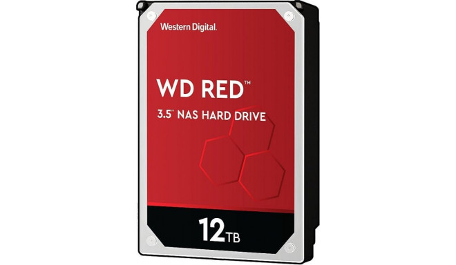 WD Red 12 TB, HDD (SATA 6 Gb / s, 3.5 ")