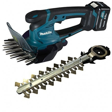 Makita cordless grass shears UM600DSMEX, 10,8Volt(blue / black, 2x Li-ion battery 4,0Ah)
