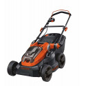 BLACK + DECKER cordless lawn mower CLM3820L2, 36Volt (black / orange, 2x Li-ion battery 2.0 Ah)
