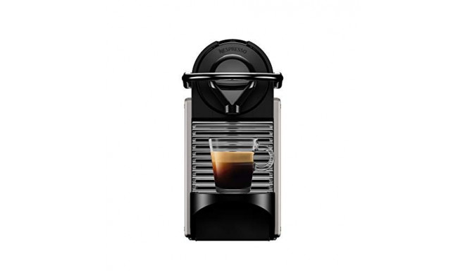 Krups capsule coffee machine Nespresso Pixie XN304T, titan - Coffe ...