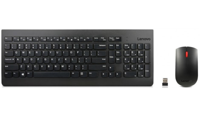 Wireless keyboard and mouse Essential - US Euro 103P 4X30M39497