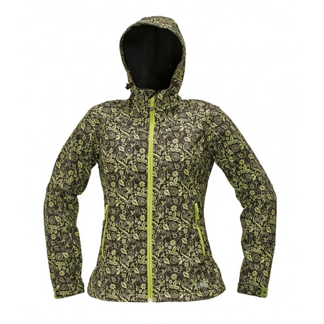 CRV Yowie Printed softshell roheline XL