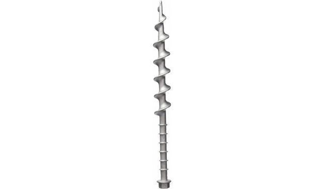 Peggy Peg screw peg aluminum Long (silver / blue, 31 cm, 2 pieces)