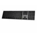 Mac aluminum wireless keyboard illuminated Space Gray