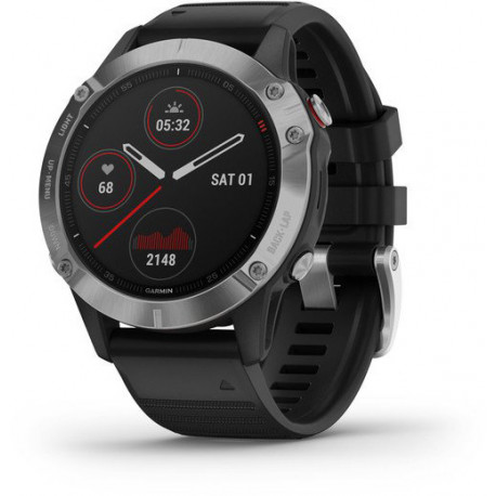 Garmin Fenix 6, silver/black